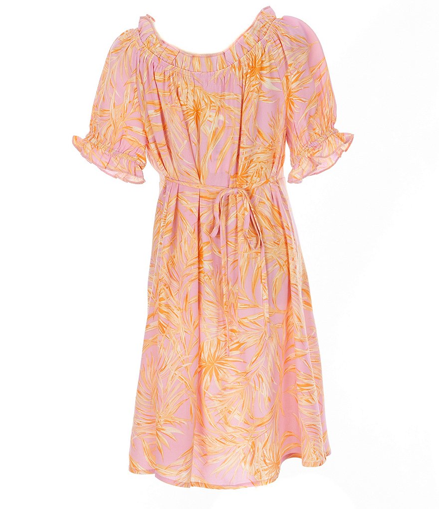 Guess Big Girls 7-16 Striped Overall Dress