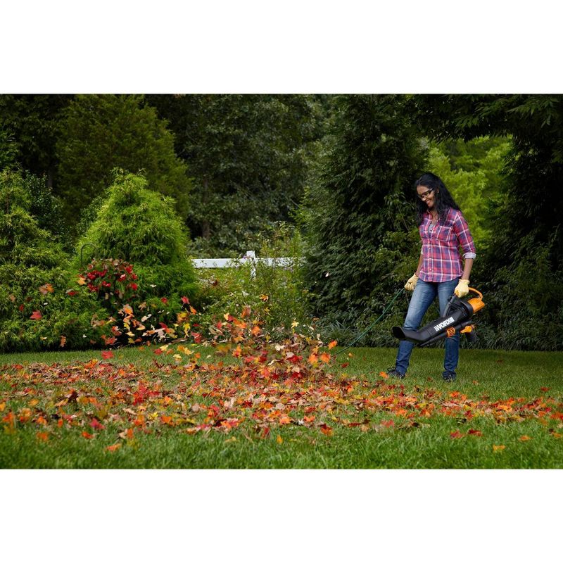 Black & Decker BV6000 12 Amp High Performance Two Speed Handheld Electric Mulcher Blower Vac