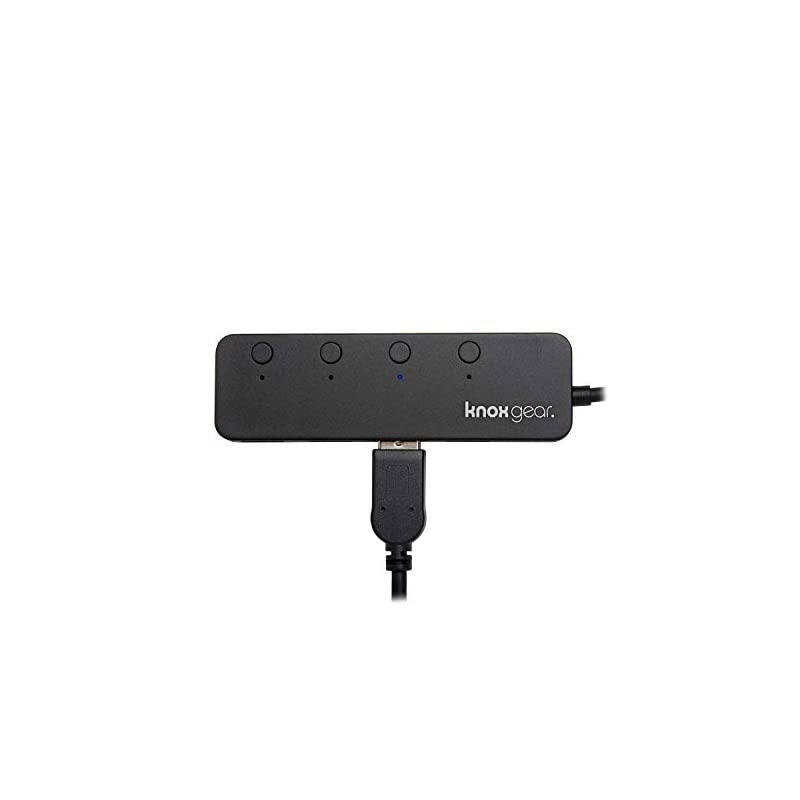 Microphones Yeti USB Microphone (Satin Red) with Knox Gear Pop Filter and 3.0 4 Port USB Hub Bundle