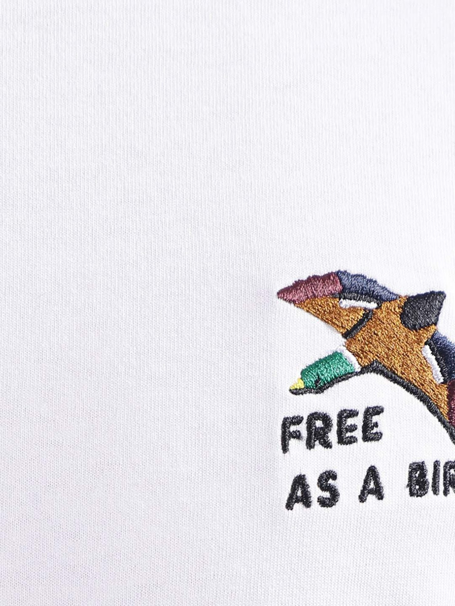 Lindbergh White Cotton Regular Fit T-Shirt