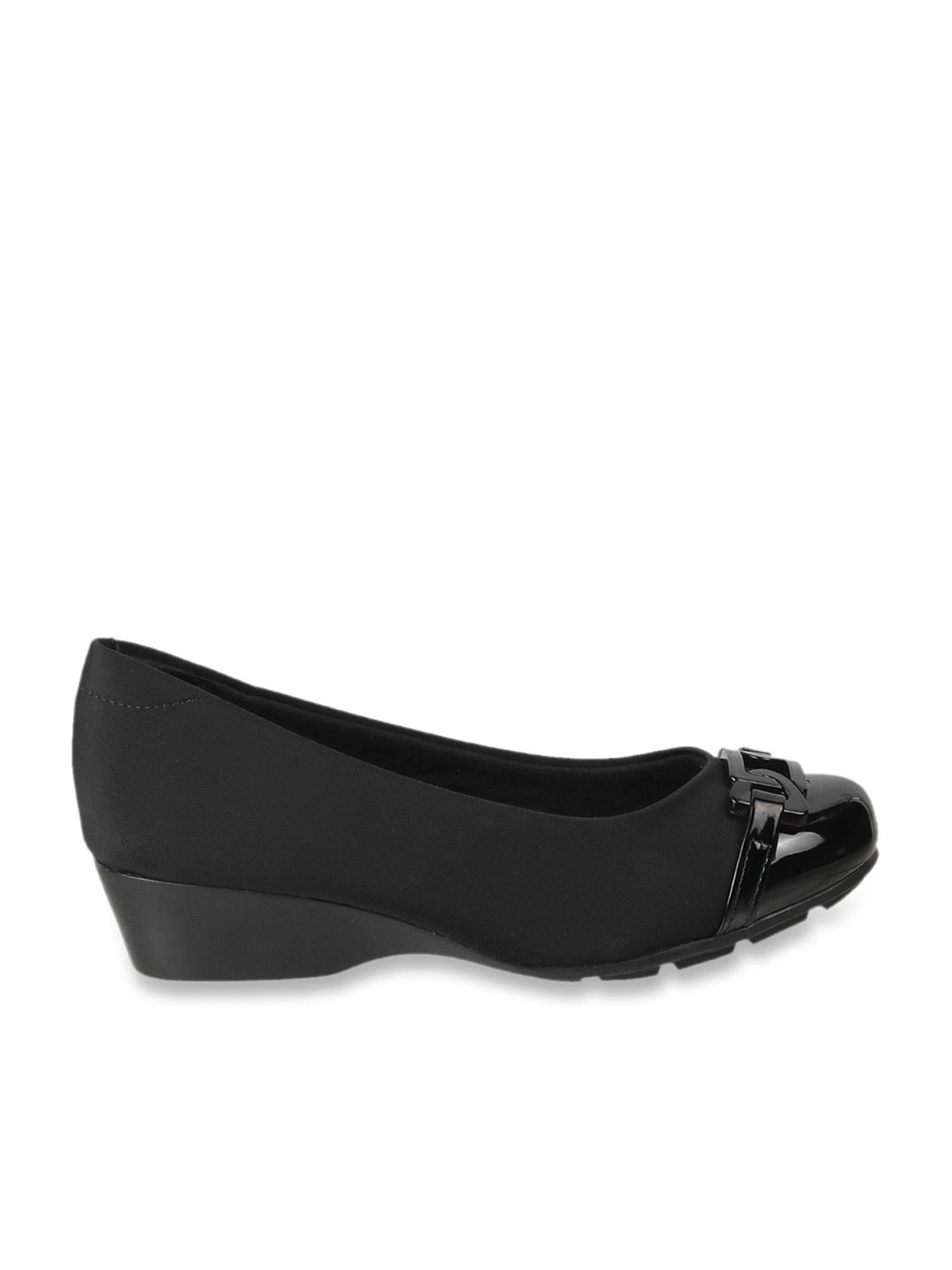 Da Vinchi by Metro Women's Black Wedge Pumps