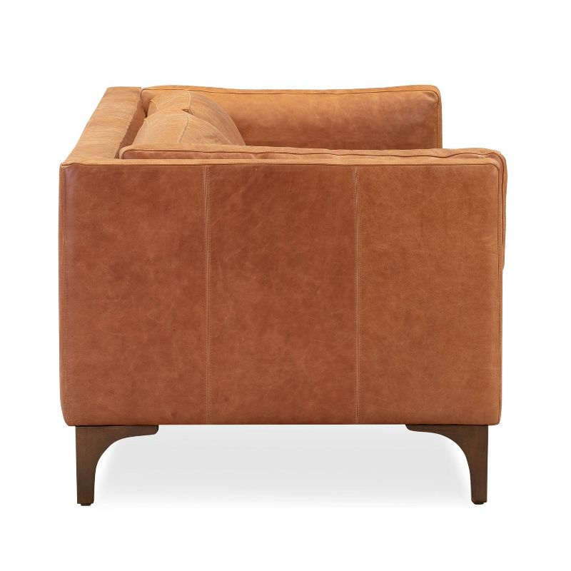 Werther Sofa Cognac Tan - Poly & Bark