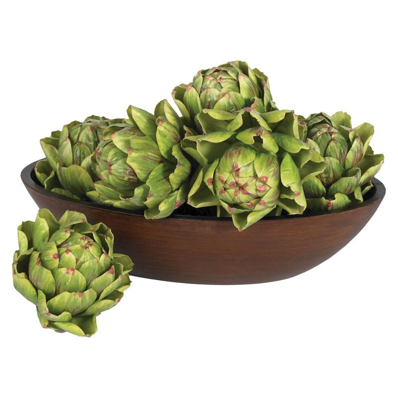 Nearly Natural 5" Artichoke (Set of 6)