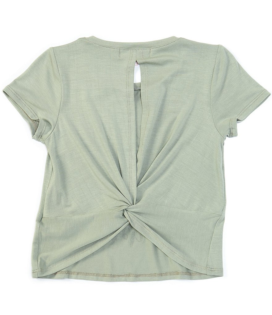 Moa Moa Big Girls 7-16 Short-Sleeve Bee Humble Bee Kind Bee Happy Tee