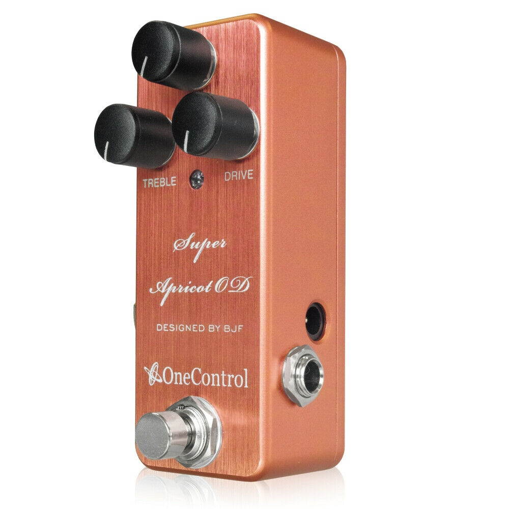 New One Control Super Apricot OD Guitar Effects Pedal