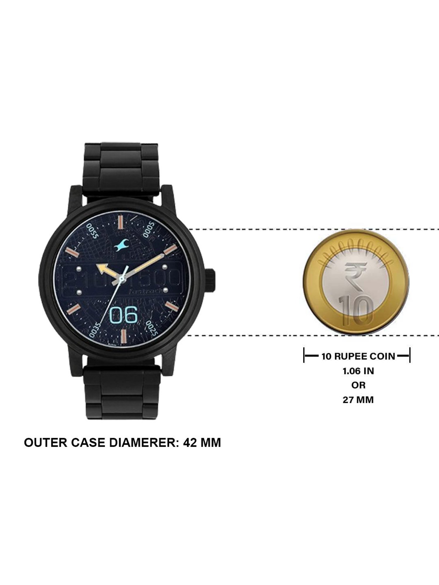 Fastrack NR3199NM01 Road Trip Analog Watch for Men