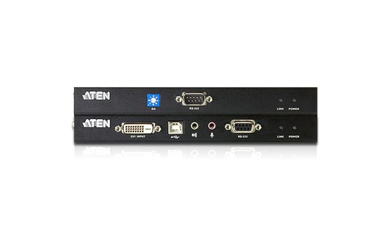 ATEN CE600 KVM Console/Extender-TAA Compliant - 1 Computer(s) - 196.85 ft Range - WUXGA - 1920 x 1200 Maximum Video Resolution - 2 x Network (RJ-45)