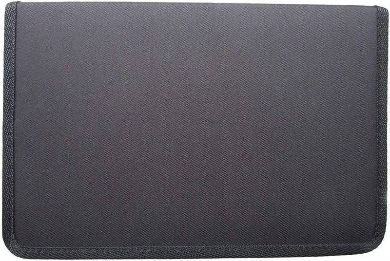 Colored Pencil Case - LeBeila 48 Slots Handy Canvas Stationary Pouch, Artist & Student Zipper Closure Storage Organizer Holder For Crayola Watercolor Pencils, Gel Pens, Small Markers (48-Slot, Black)