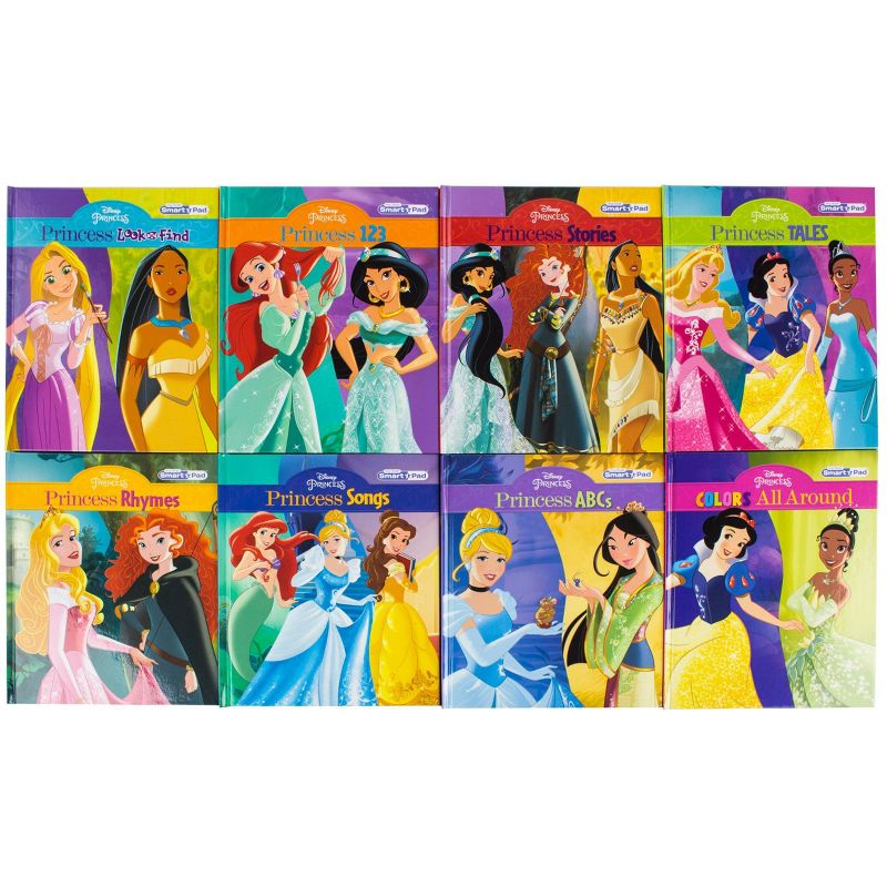 Pi Kids Disney Princess Electronic 8-Book Library Boxed Set