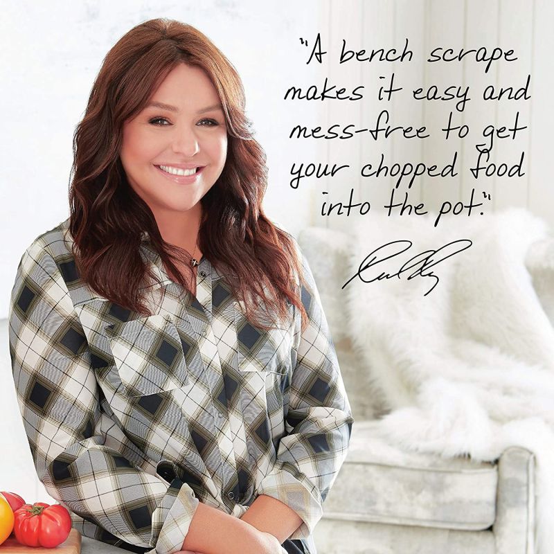 Rachael Ray Cucina Tools & Gadgets Bench Scrape, Agave Blue - 51390