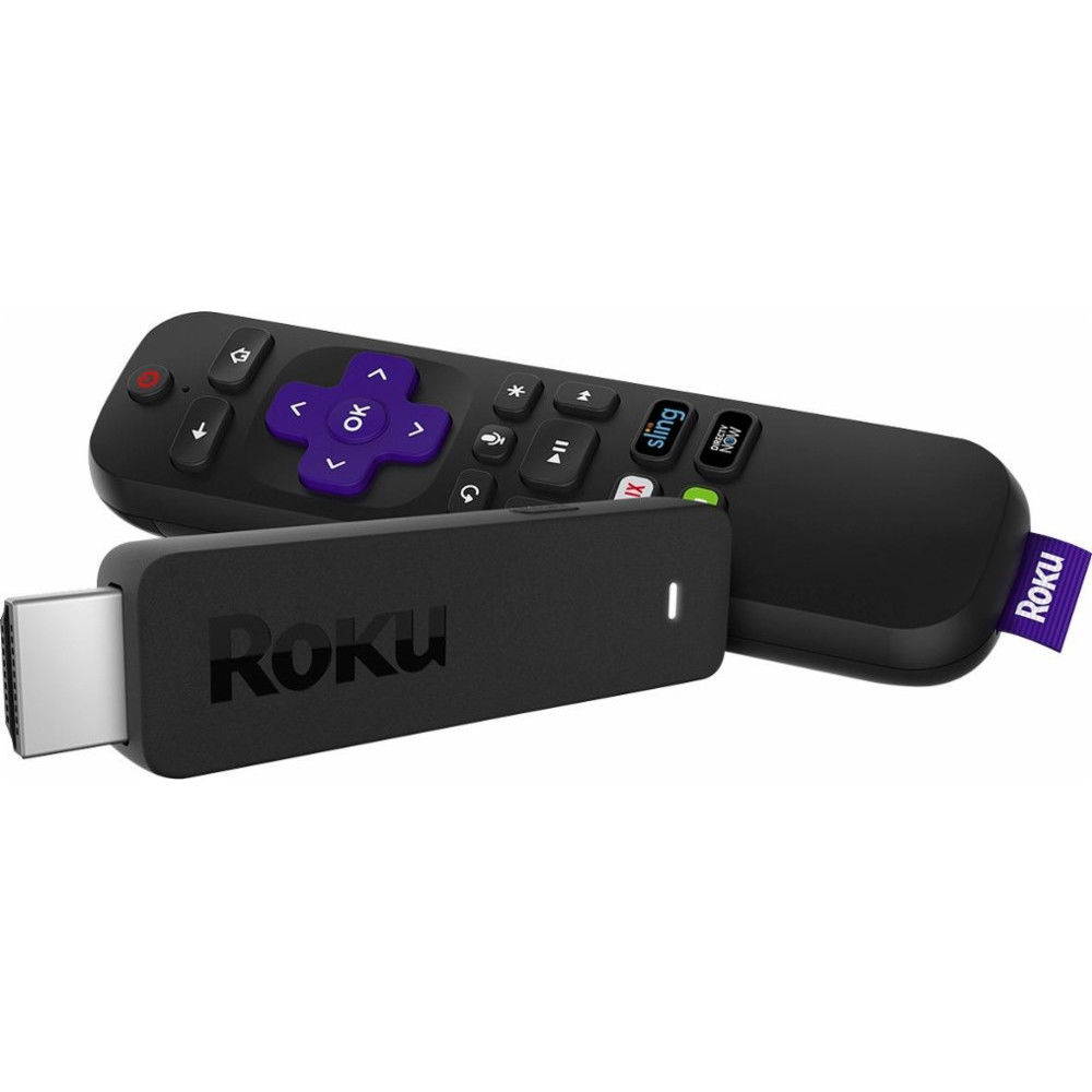 Roku 3800R Streaming Stick with 1080p Resolution, Remote Control & Voice Search