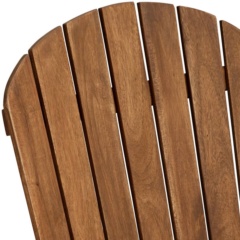 Teal Island Designs Cape Cod 28 3/4" Wide Natural Wood Adirondack Chair