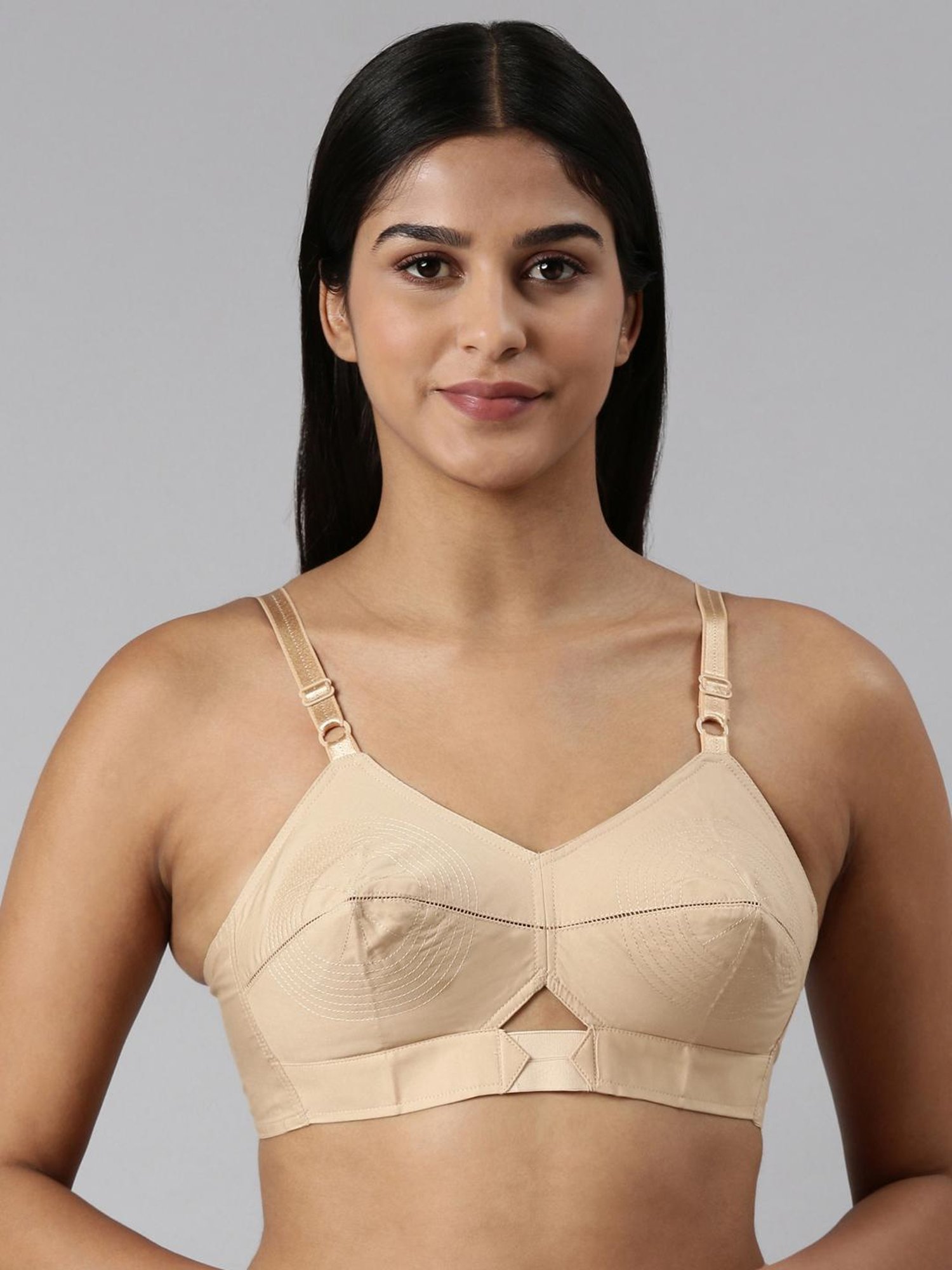 BLOSSOM Beige Full Coverage Everyday Bra