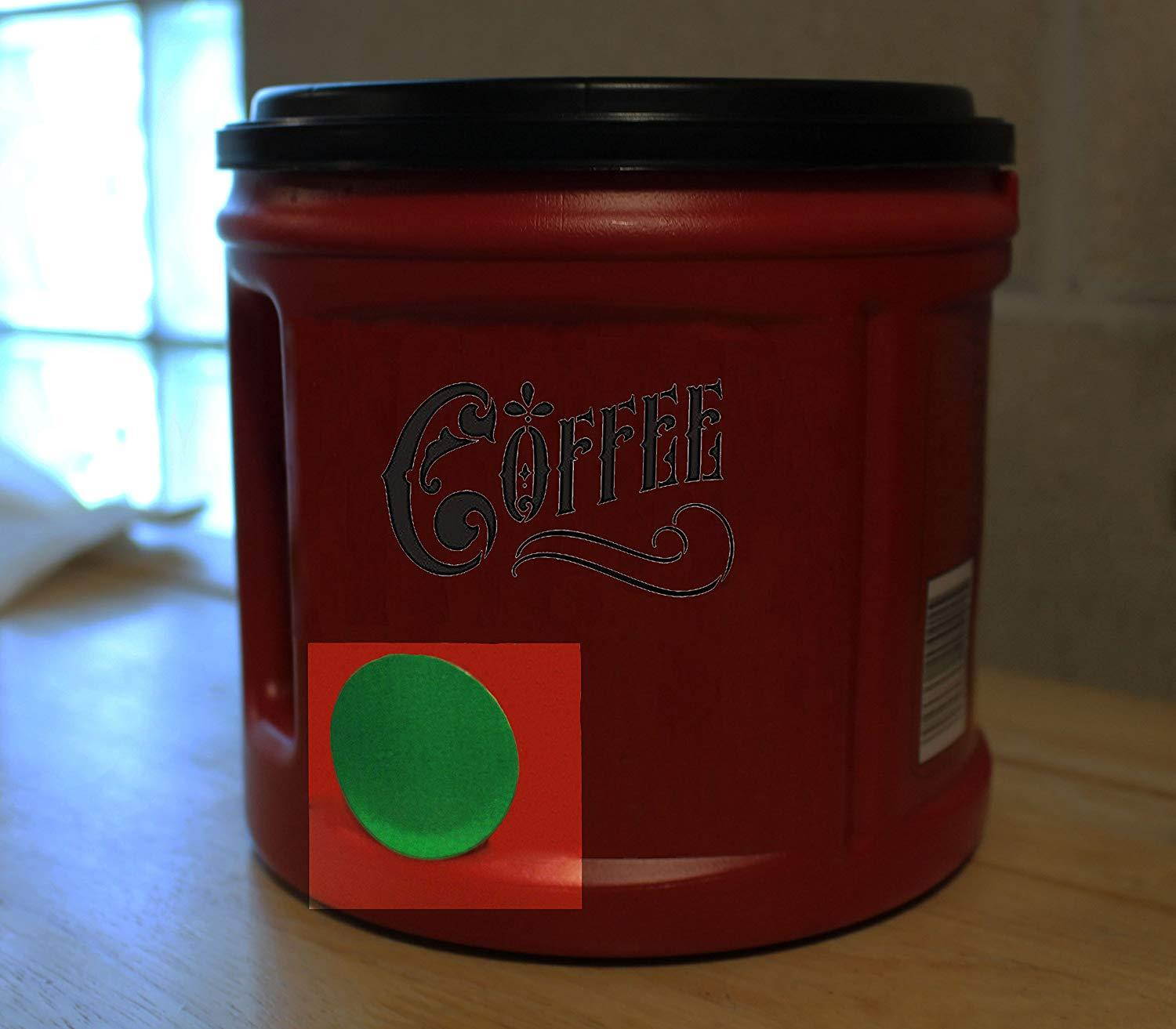 ChromaLabel 1-1/2 inch Color-Code Dot Labels | 500/Dispenser Box (Green)