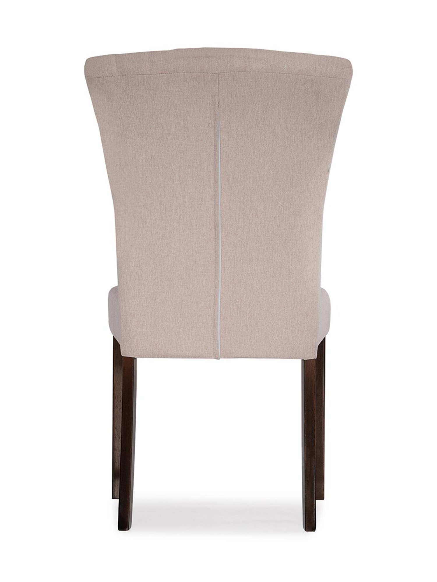 Durian Elanor Modern Brown & Beige Premium Leatherette Dining Chair