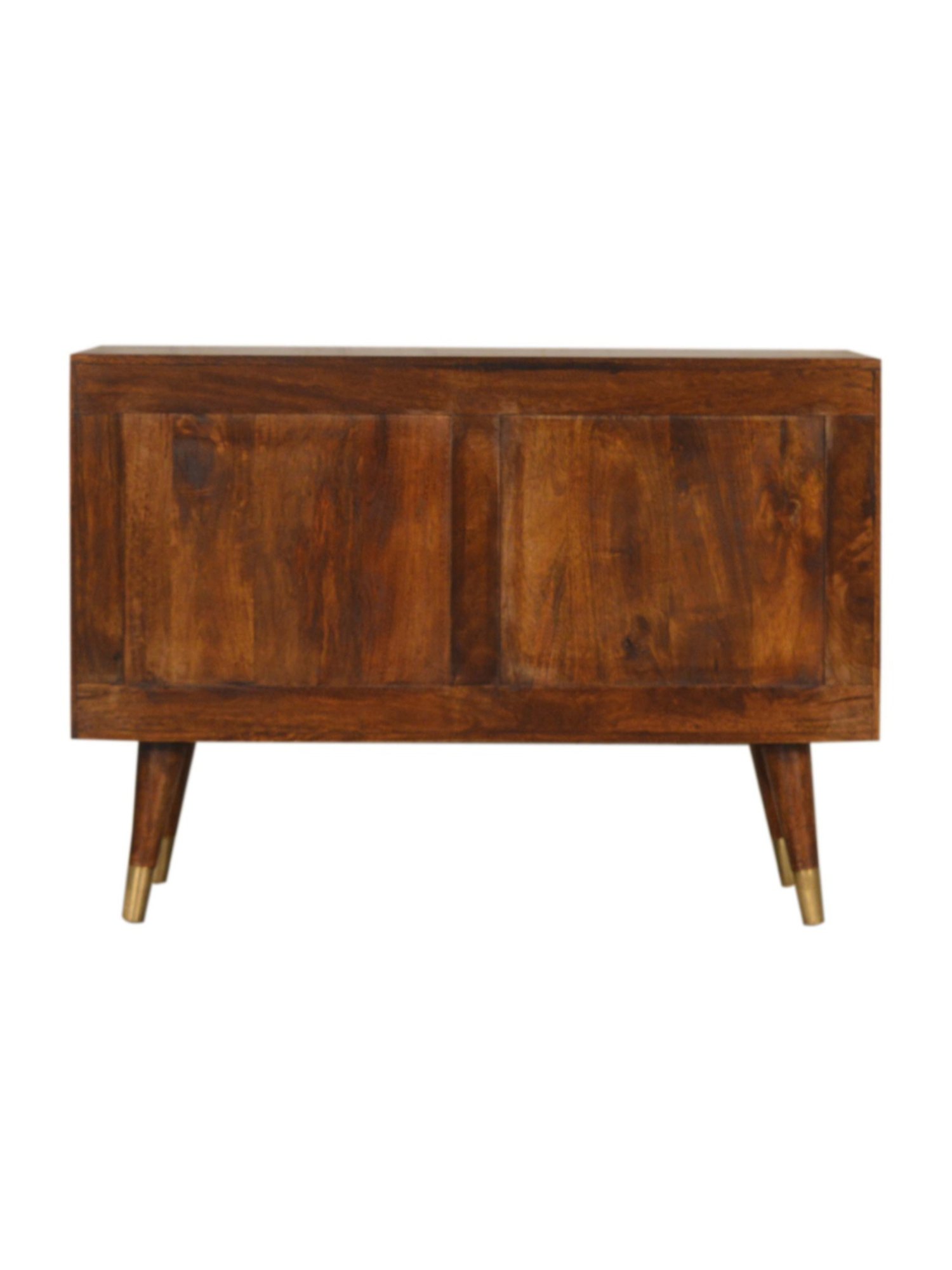 Artisan Furniture Manila Gold & Brown Wood Sideboard