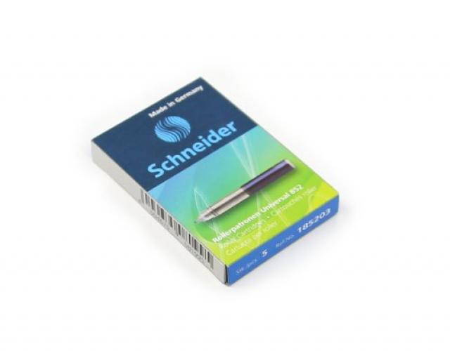 852 roller cartridge blue ink refills from schneider