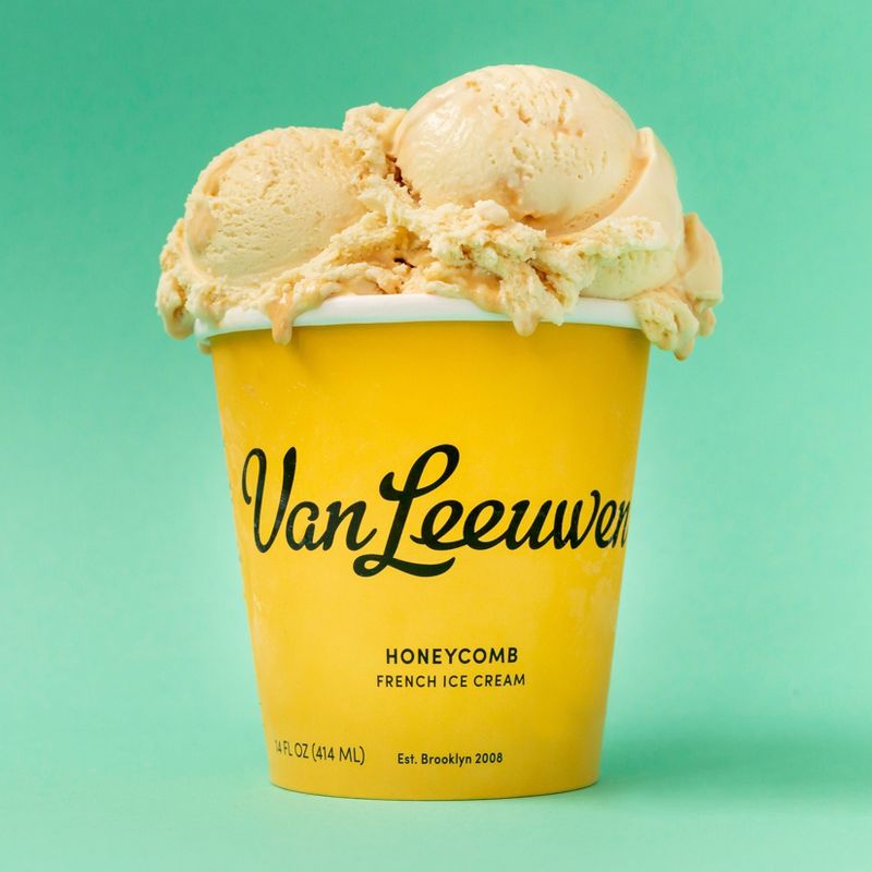 Van Leeuwen Honeycomb Ice Cream - 14oz