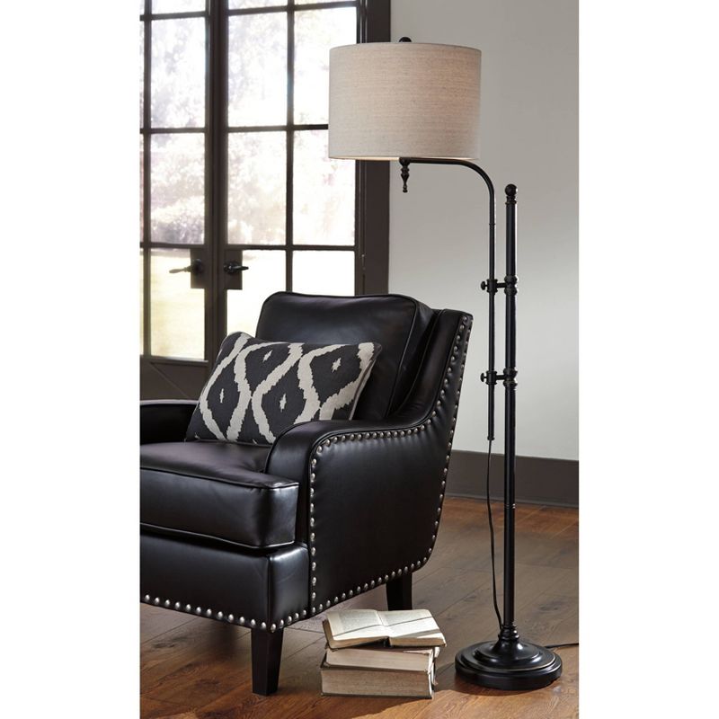 Anemoon Floor Lamp Black - Signature Design by Ashley