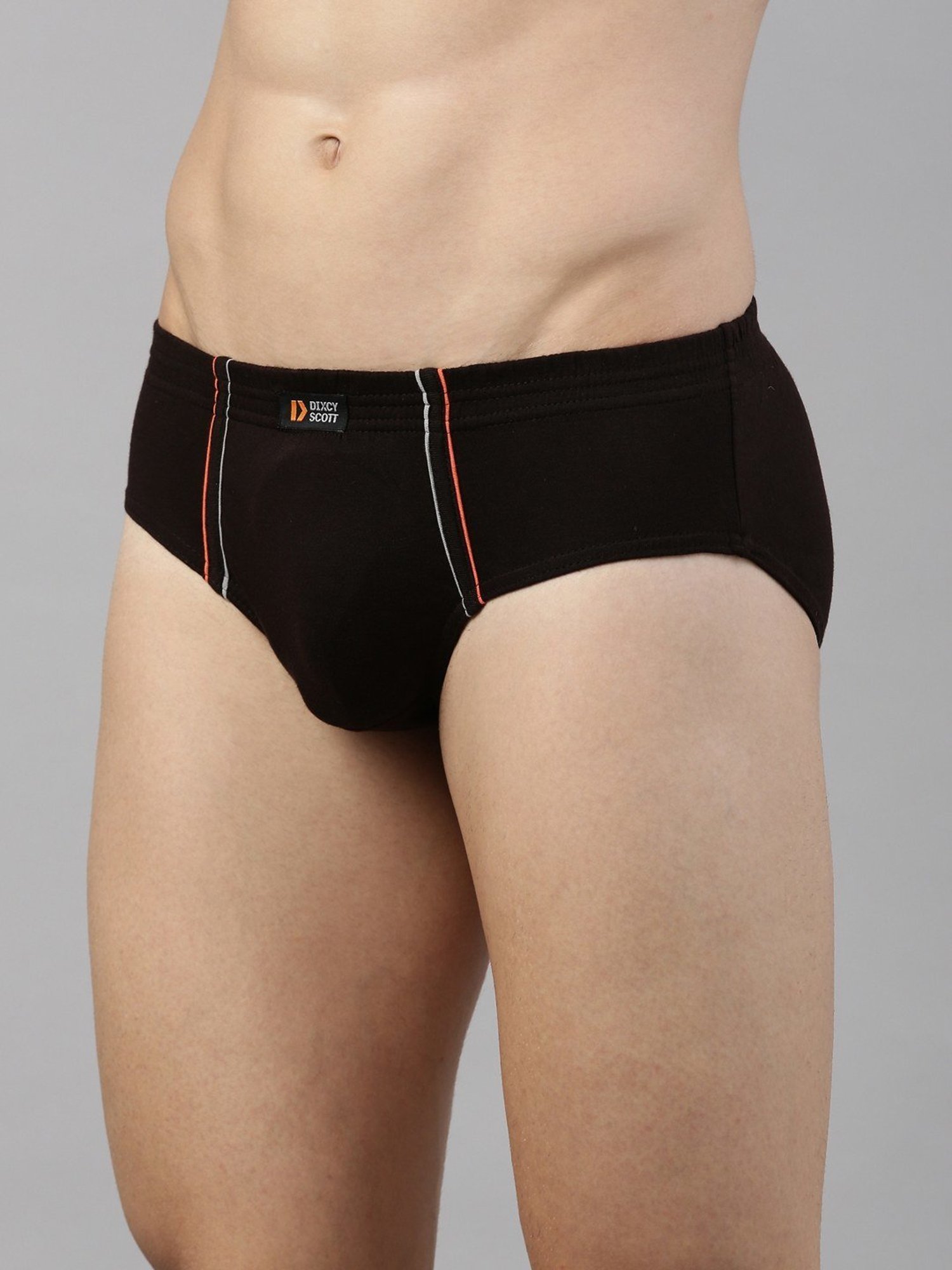 Dixcy Scott Originals Multi Cotton Regular Fit Briefs - Pack Of 3