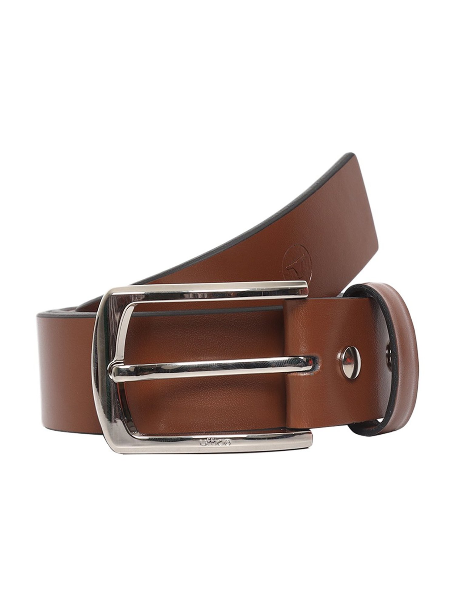 BULCHEE Tan Leather Casual Belt for Men