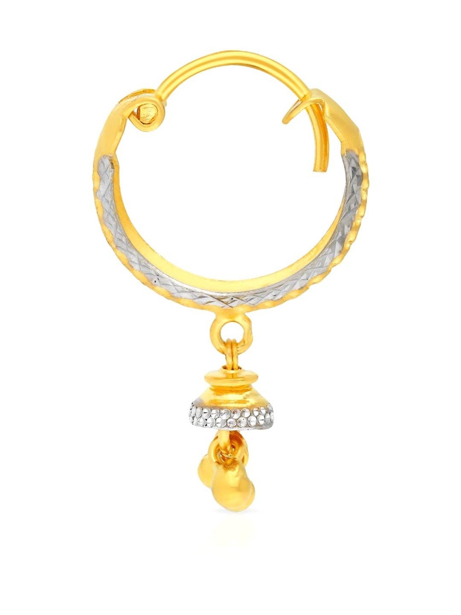 P.C. Chandra Jewellers 14 kt Gold Earrings