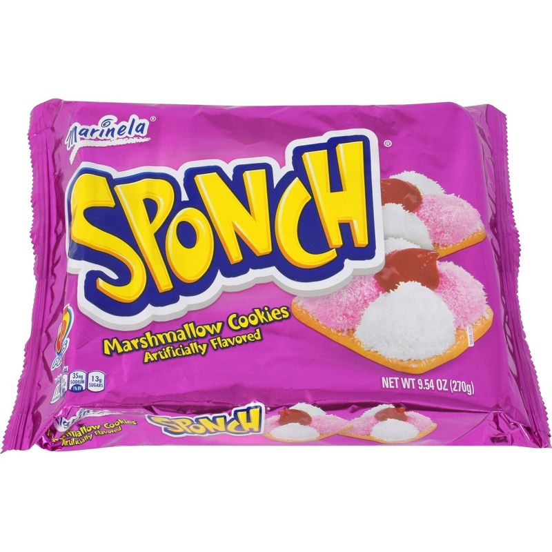 Marinela Sponch Marshmallow Cookies - 9.54oz