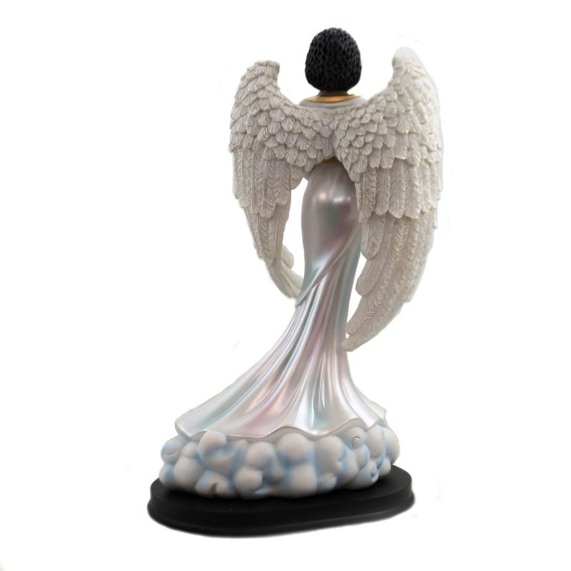 Black Art 13.25" Heavenly Peace Angel Dove Wings  -  Decorative Figurines