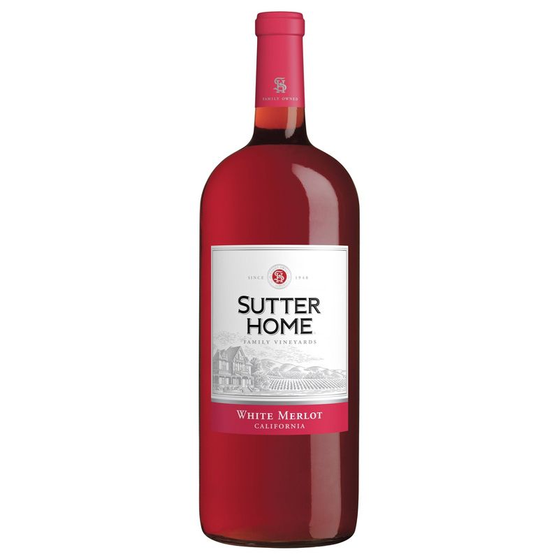 Sutter Home White Merlot Wine - 1.5L Bottle