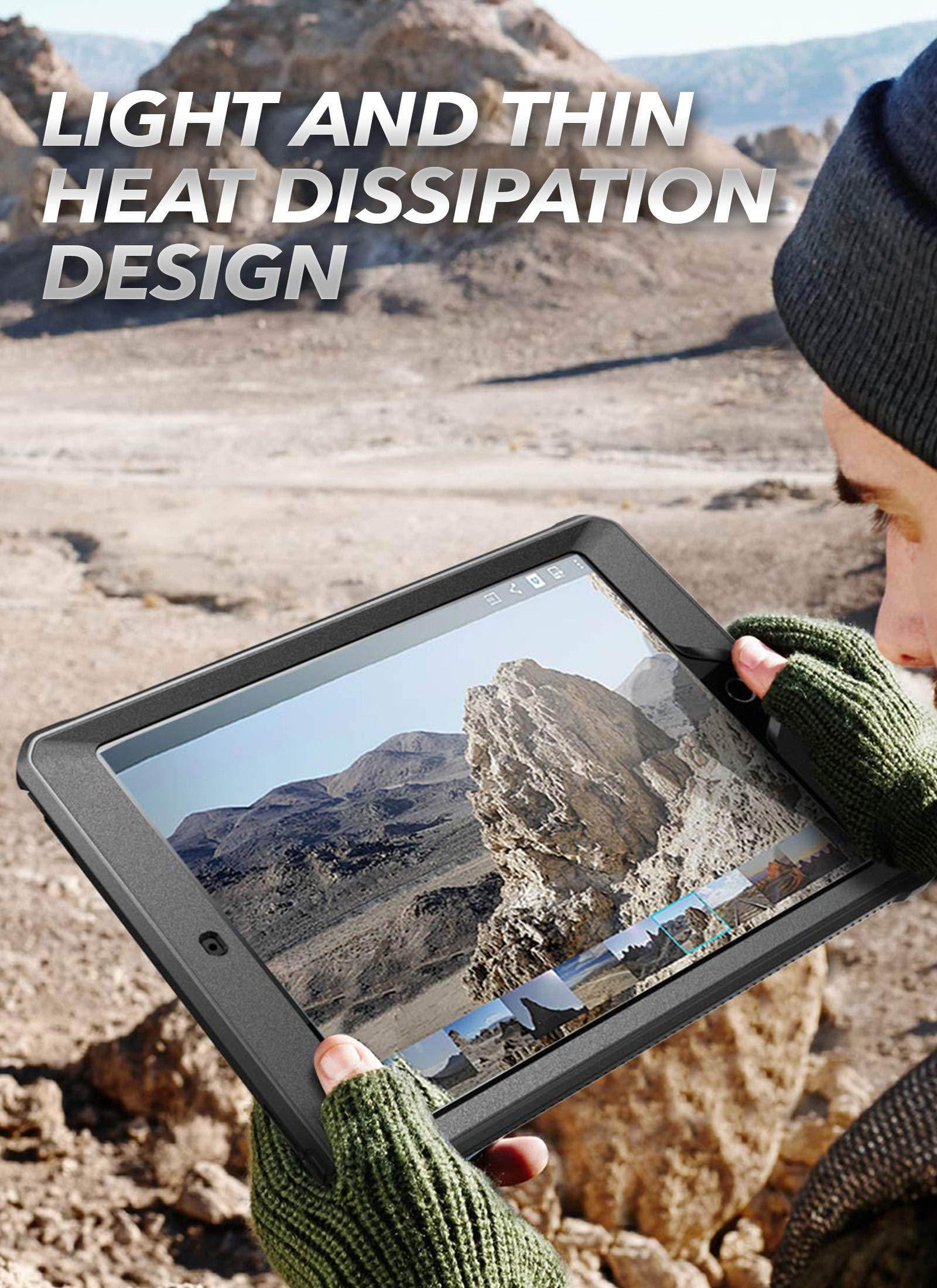 For iPad 10.2 Case 7th Generation (2019 Release) SUPCASE UB PRO Full-body Rugged Cover with Built-in Screen Protector&Kickstand