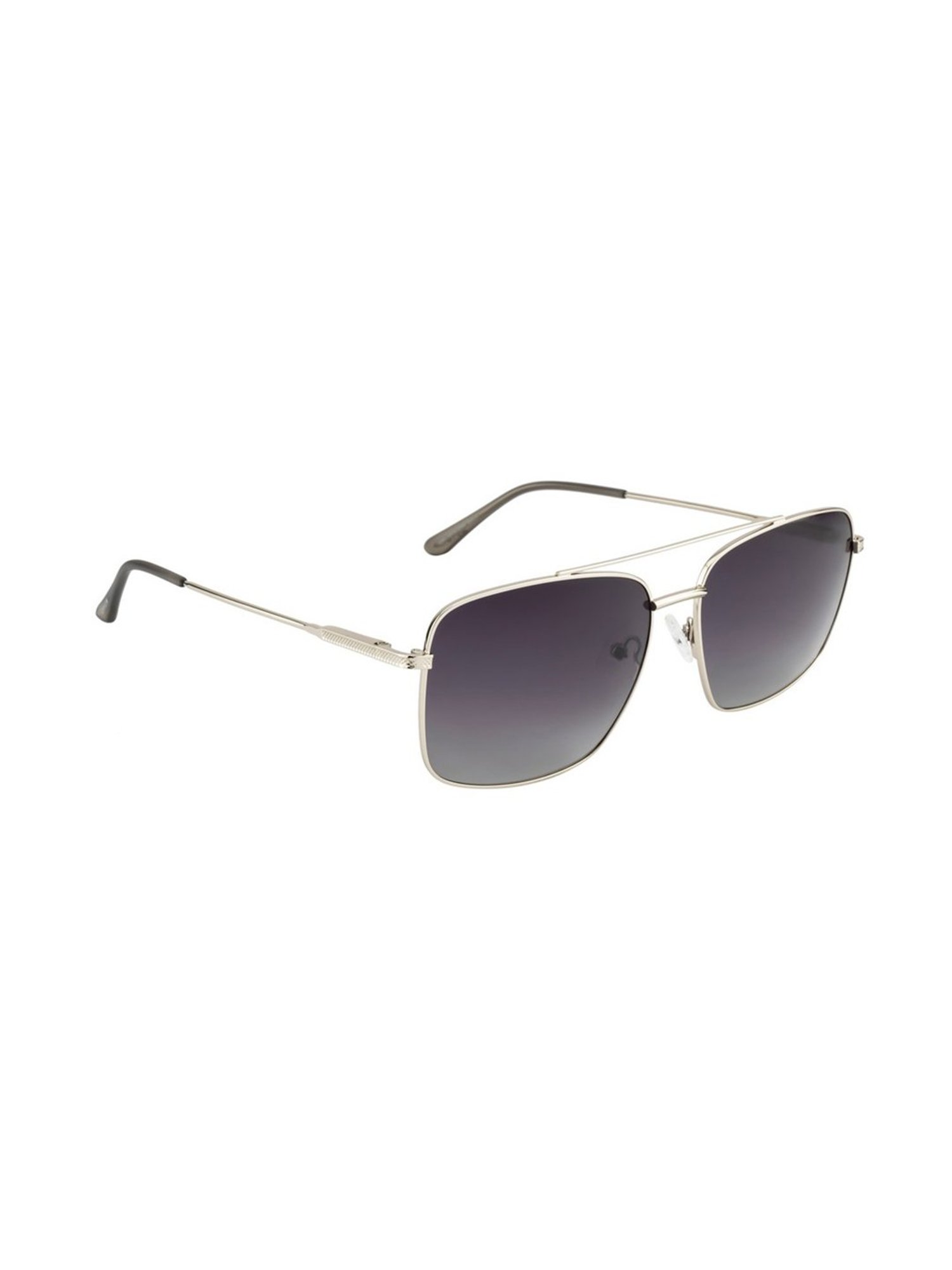 Opium Black Square Sunglasses for Men
