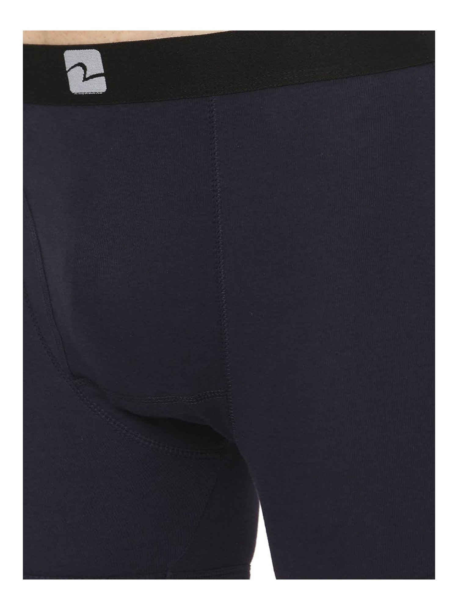 UnderJeans by Spykar Navy Trunks - Pack of 2