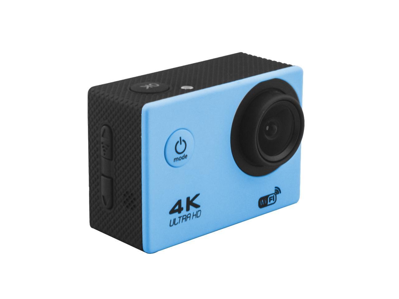 4K WiFi Action Camera 1080P HD 30m Underwater Waterproof Camera 170 Degree Wide Angle Lens Outdoor Sports Camera