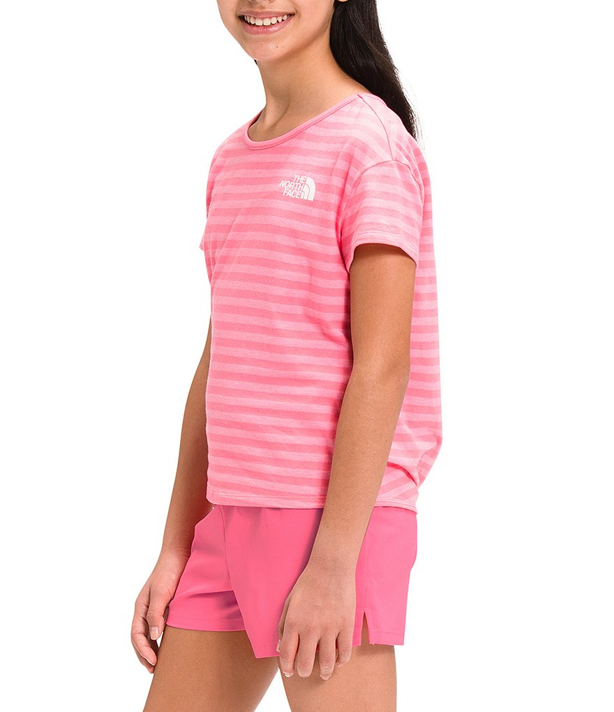The North Face Little/Big Girls 5-18 Short-Sleeve Stripe Tee