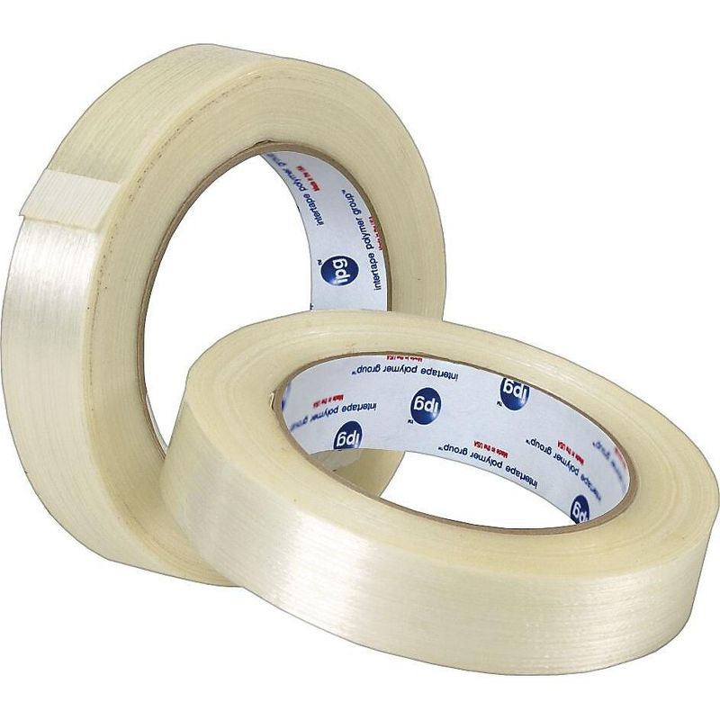 InterTape Strapping Tape, 3/4Wx60yards, 12/Pack RG30075