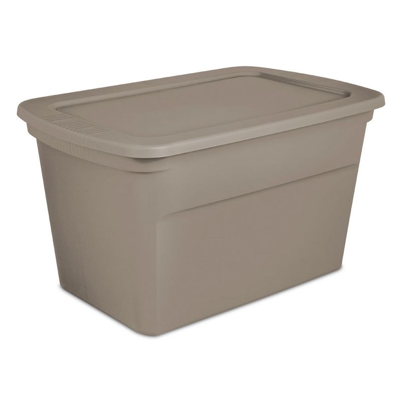 Resin Wicker Deck Box 73 Gallon - Brown - Suncast