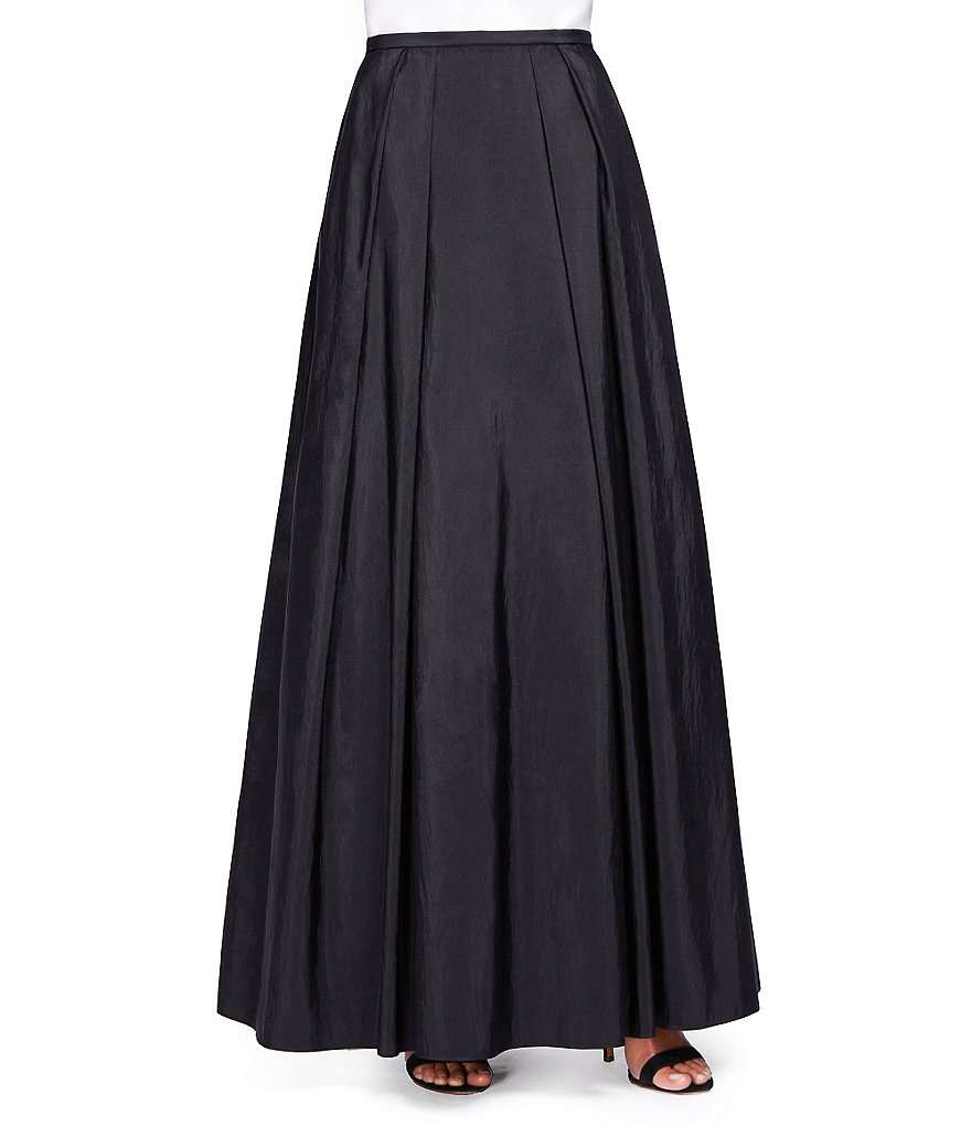 Alex Evenings Illusion Sleeve Embroidered V-Neck A-Line Midi Dress