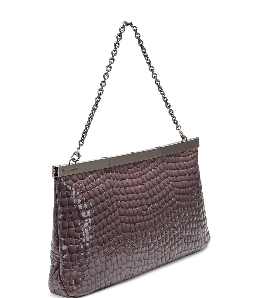 Kate Landry Satin Buckle Clutch Bag