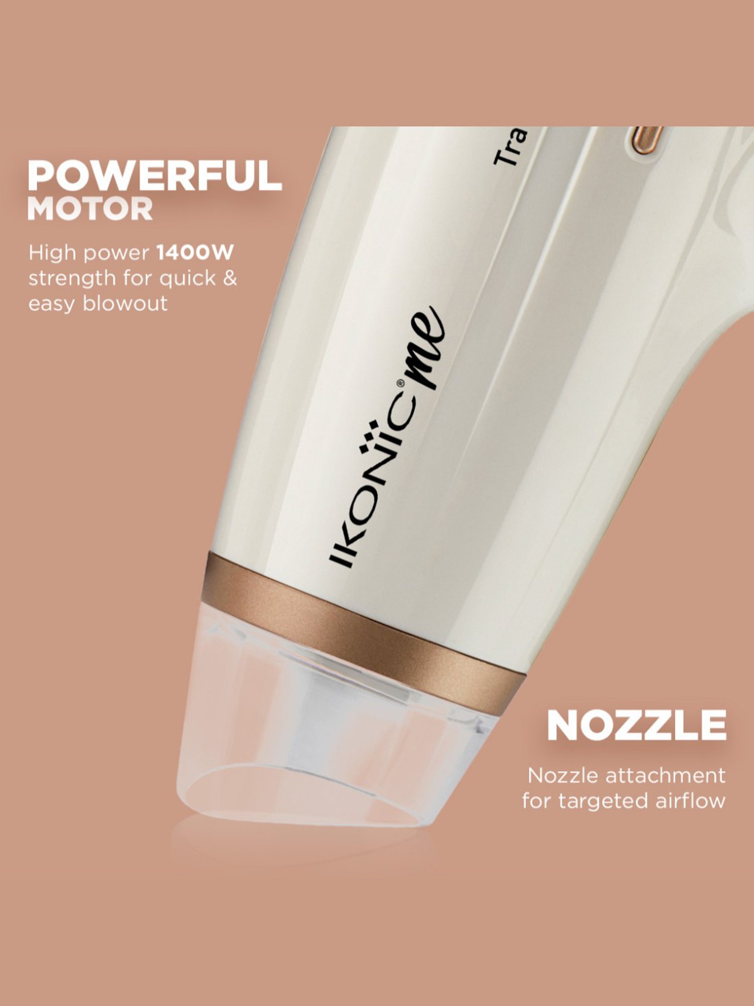 Ikonic Me Travel Express Hair Dryer