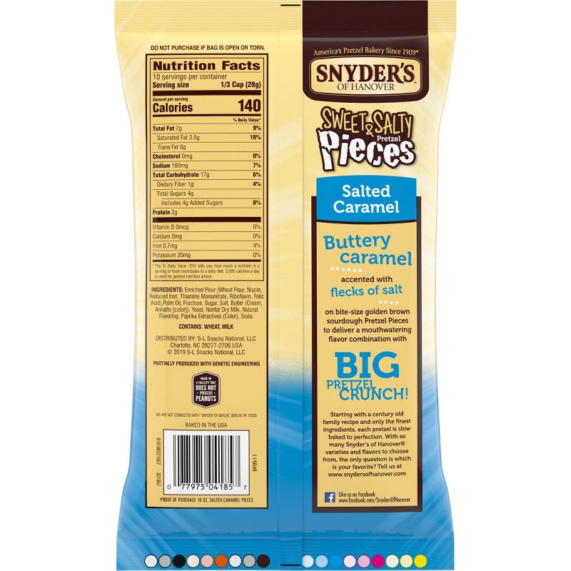 Snyder's of Hanover Sweet & Salty Salted Caramel Pretzel Pieces - 10oz