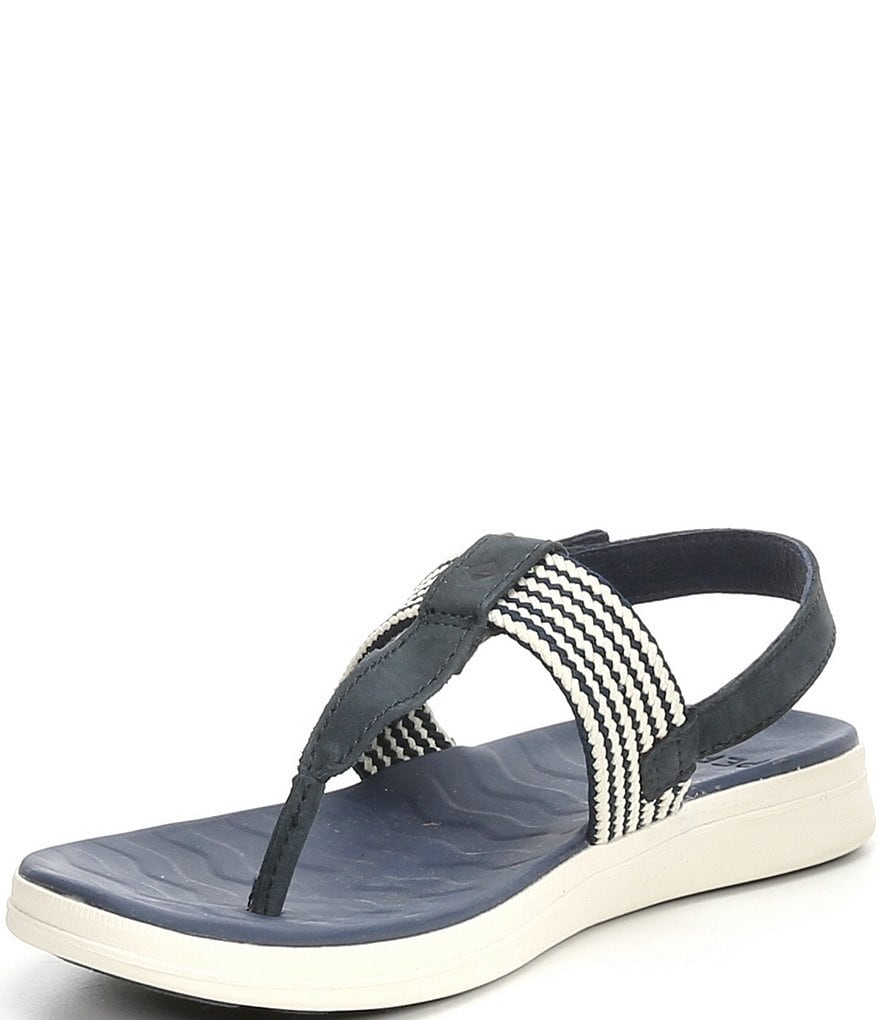 Sperry Adriatic Leather Thong Sling Sandals