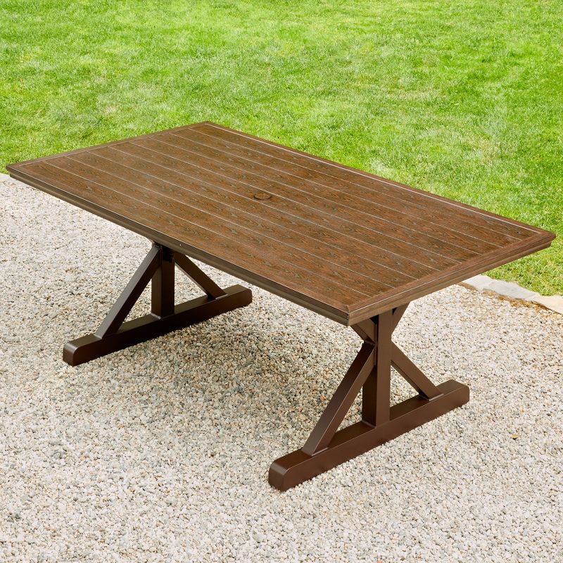 9pc Hacienda Heights Dining Set - Royal Garden