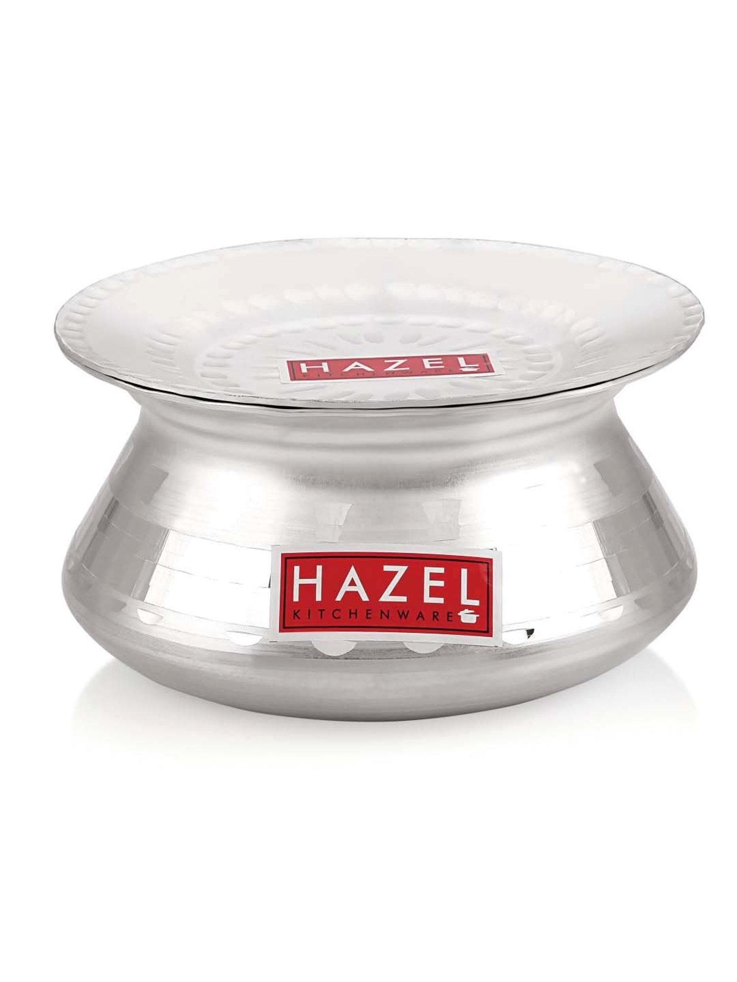 Hawkins Silver & Transparent Stainless Steel 19 cm Gas Compatible Handi With Lid (2 L) - Set of 1