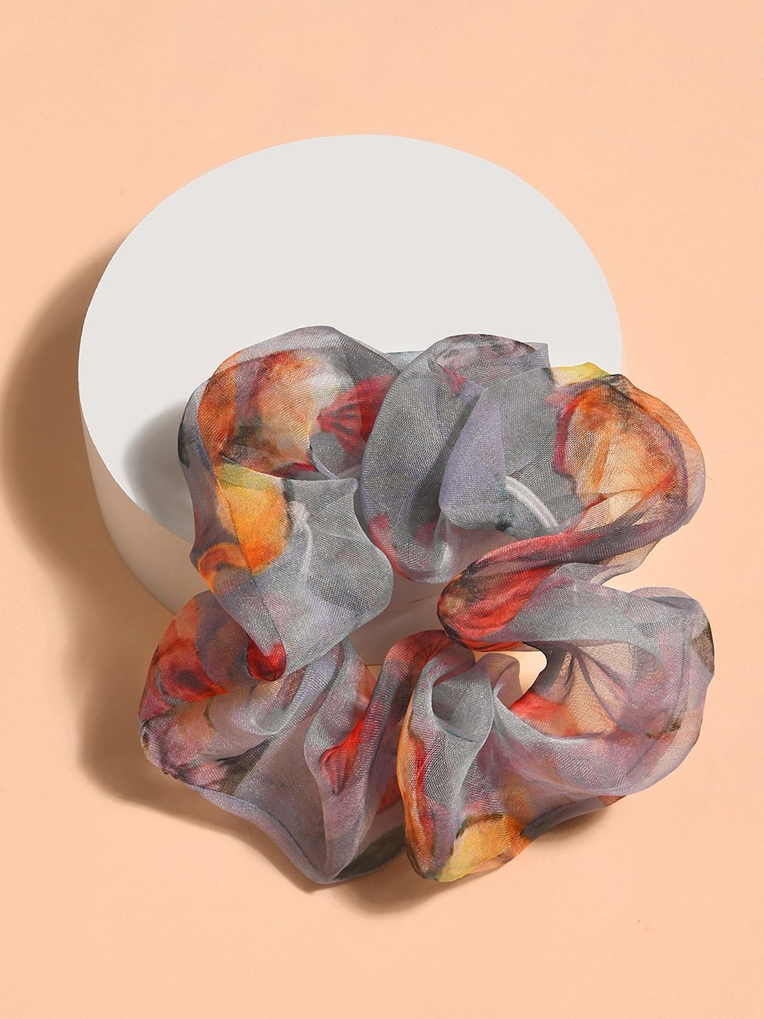 ToniQ Grey Ponytail Holder Scrunchie