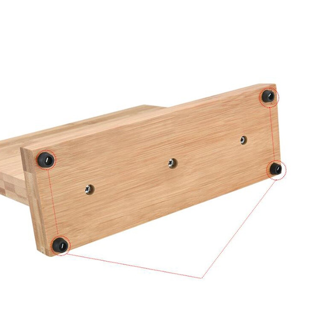 Double Side Magnetic Knife Holder Wood Eco-friendly Bamboo Knife Block Strong Magnet Kitchen Gadgets Storage Knife Stand Rack