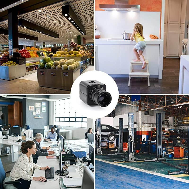 1080P HD SDI WDR Camera CCTV Mini Camera Indoor Security Camera,Digital Surveillance Camera with 2.8-12mm Manual Varifocal Lens