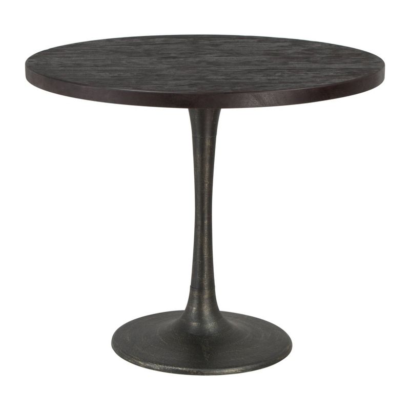 36" Merritt Dining Table Black - ZM Home