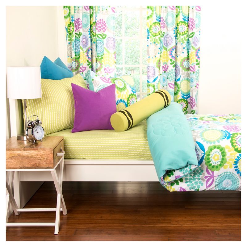 18" Mermaid Ombre Square Decorative Pillow - Material Girl