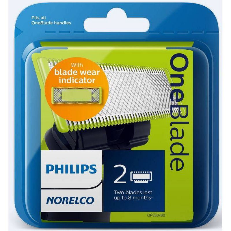 Philips Norelco OneBlade Replacement Blade 2ct - QP220/80