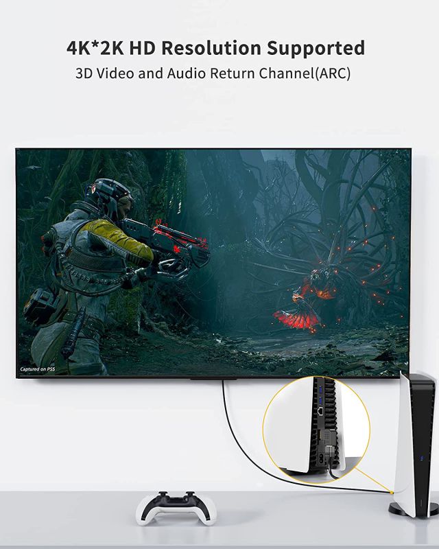 HDMI to VGA 5 Pack  GoldPlated HDMI to VGA Adapter Male to Female for Computer Desktop Laptop PC Monitor Projector HDTV Chromebook Raspberry Pi Roku Xbox and More Black